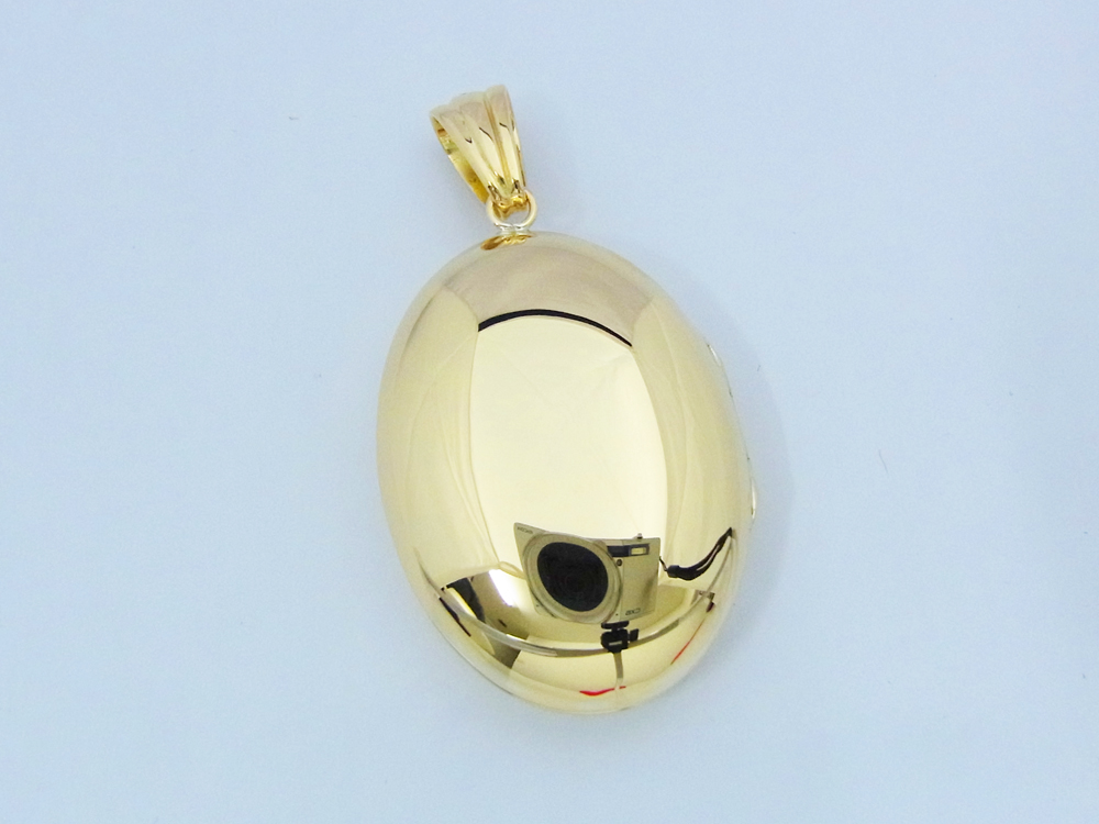 ロケットペンダント ペンダント トップ 18金イエローゴールド